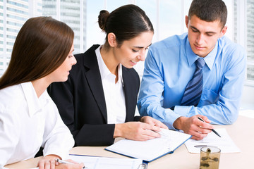 Group of business people