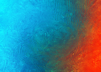 Red and blue abstract background - 38635760