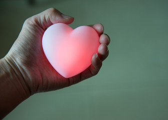 heart in hands