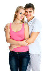 Naklejka premium Happy couple