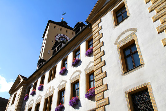 Historisches Gebäude in Regensburg