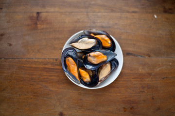 cozze aperte