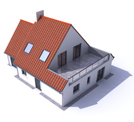 French house, real estate 08