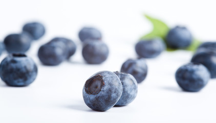 many blueberries