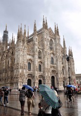 Fototapeta premium Duomo in Milan