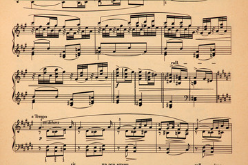 Naklejka premium background musical notes