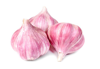 Obraz premium garlic isolation on white