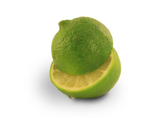 lime isolated