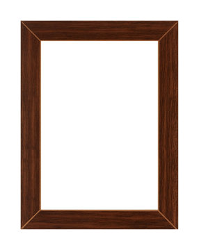 wooden picture frame - high resolution frame