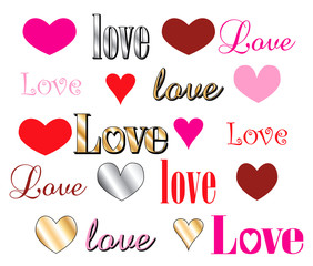 Love Heart Fonts