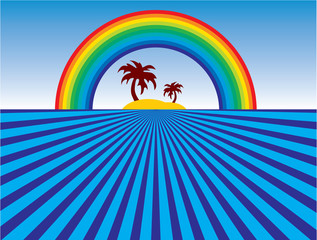 Raibow over the magic island © deuter DLM