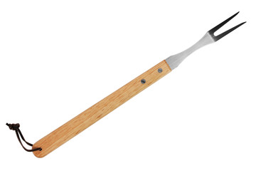 Fork with wooden handle