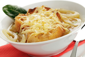 Französische Zwiebelsuppe