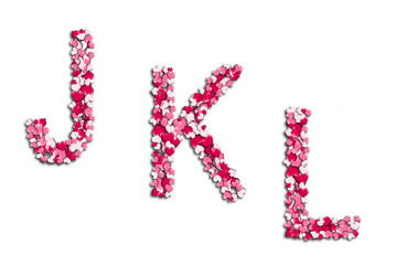 Heart letters