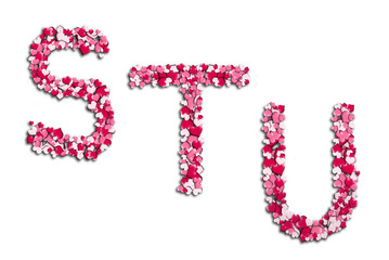 Heart letters