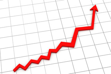 Obraz premium Business graph