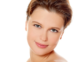 Obraz premium woman with orchid
