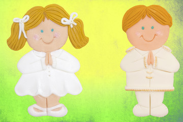 first communion greeting card