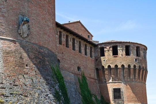 Sforza's Castle. Dozza. Emilia-Romagna. Italy.