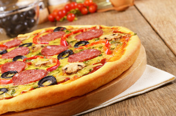 Pizza pepperoni