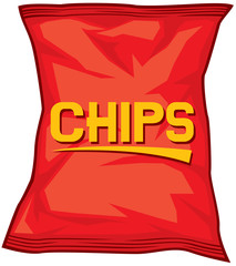 potato chips bag