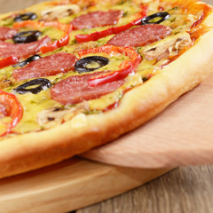 Pizza pepperoni