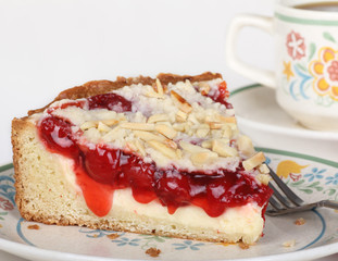 Cherry Cream Cheese Coffe Cake
