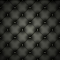 Luxury buttoned leather background