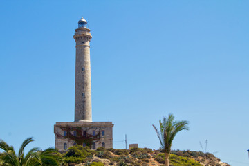 lighthouse in (Cabo de Palos spain)