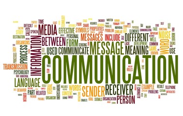 Communication concept in word tag cloud - 38680507