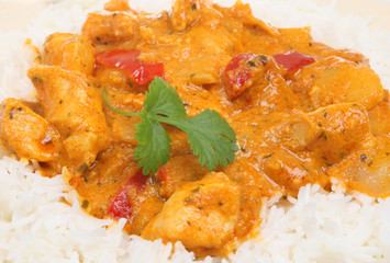 Thai Red Curry with Rice