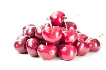 bunch of cherries