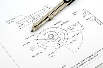 Detailed technical drawing.