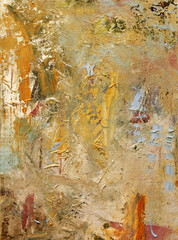 öl- und acrylfarben auf leinwand