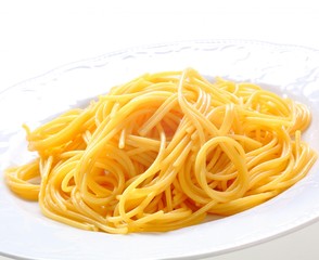 Plate Of Fresh Spaghetti