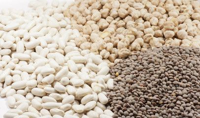 three legumes