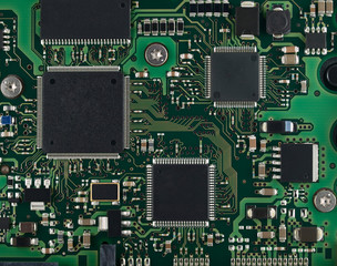 Fototapeta premium The electronic scheme.