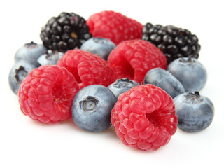 Heap of ripe berries