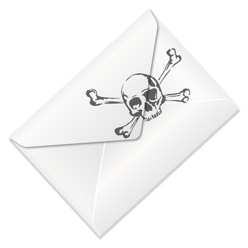 Enveloppe_Tete de mort