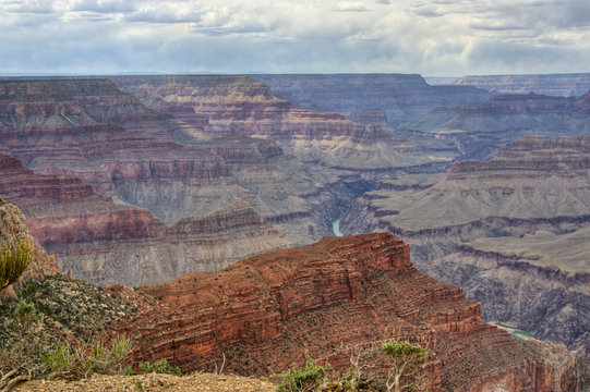 Grand Canyon. HDR image .