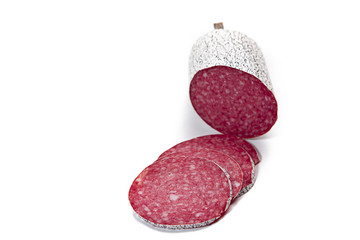 Sliced ​​salami