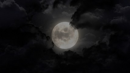 Naklejka na ściany i meble moon in the night sky