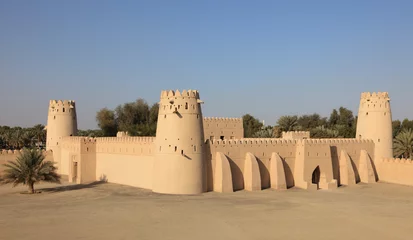 Fototapete Abu Dhabi Al Jahili Fort in Al Ain, Emirate of Abu Dhabi, UAE