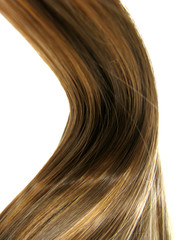 shiny hair wave