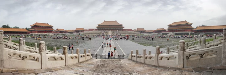 Foto op Canvas Forbidden city panoramic view © Cardaf