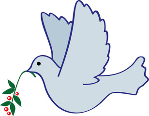 Bird bearing the world