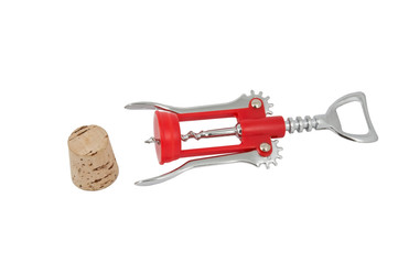 Bottle opener corkscrew