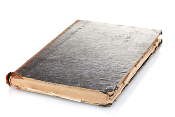 old book isolated on white