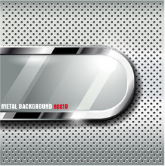 Metal background.Vector illustration
