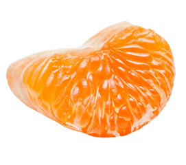 Mandarin isolated on white background